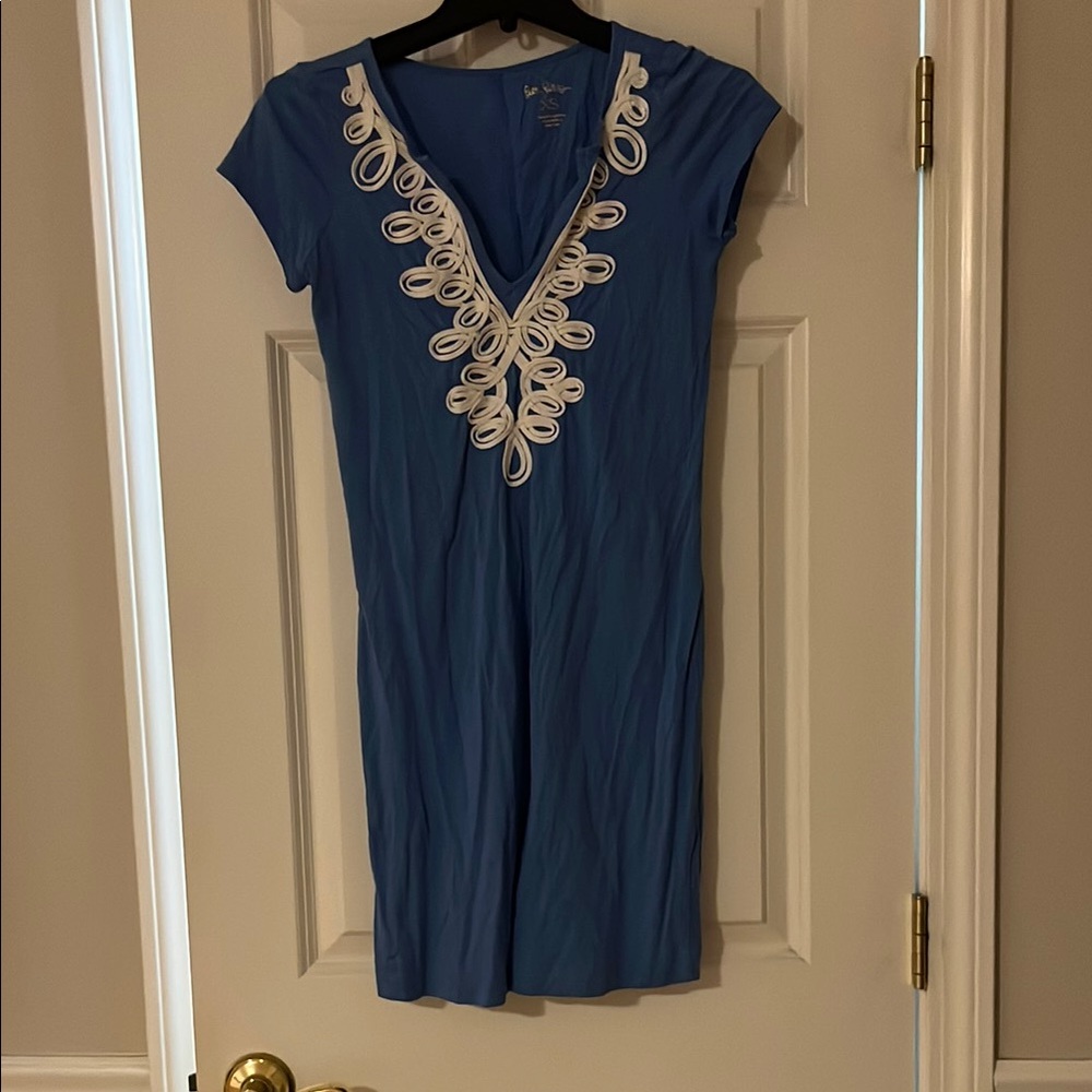 Lilly Pulitzer Blue Designer Dress